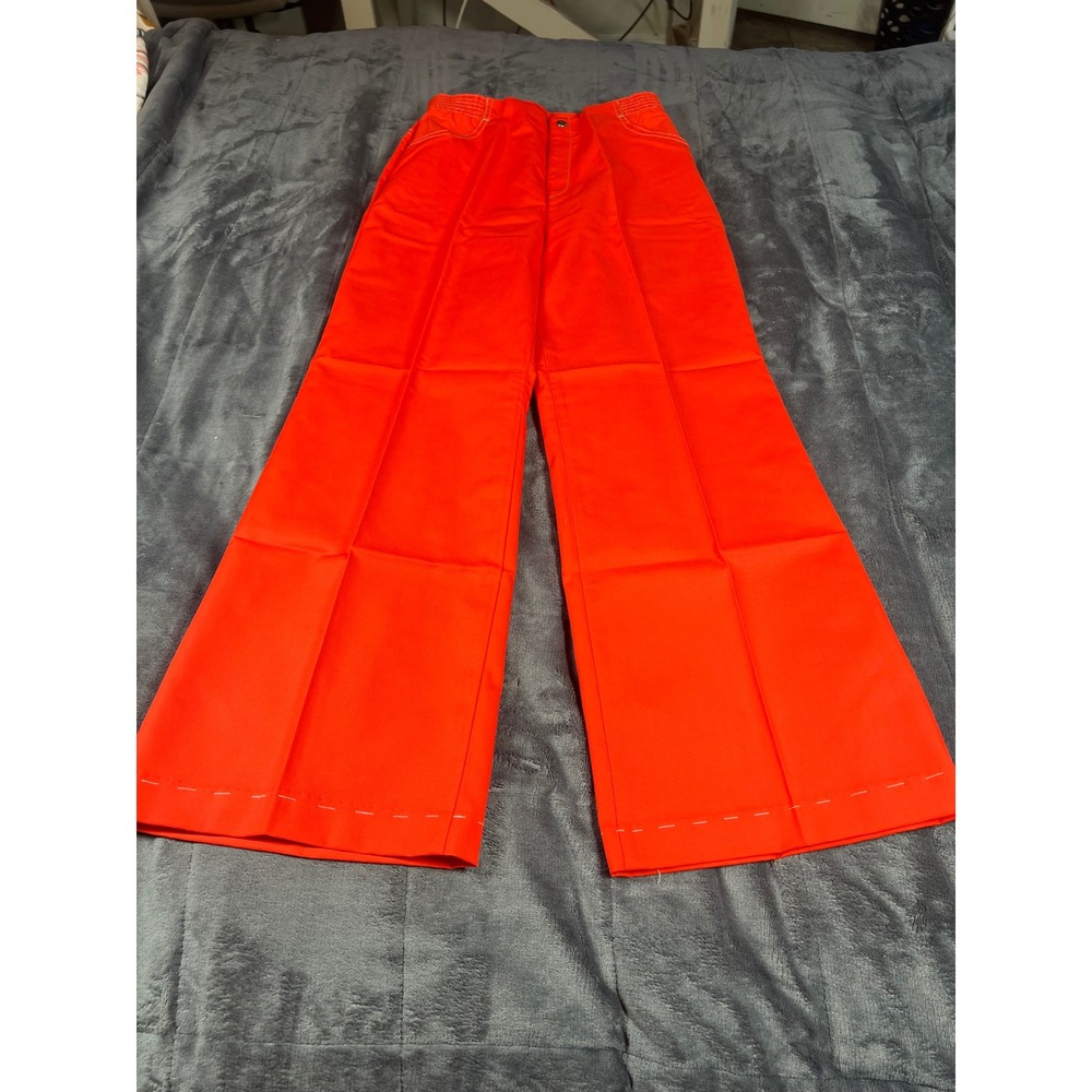 Levi's Vibrant Red Wide Leg Pants